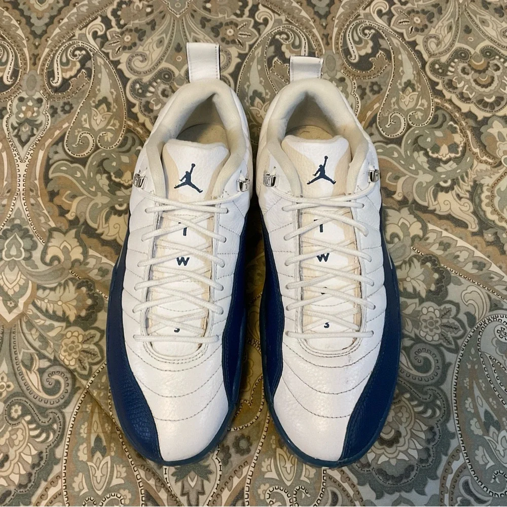 EUC Air Jordan XII Low Golf Shoes DH4120-101 Sz 10